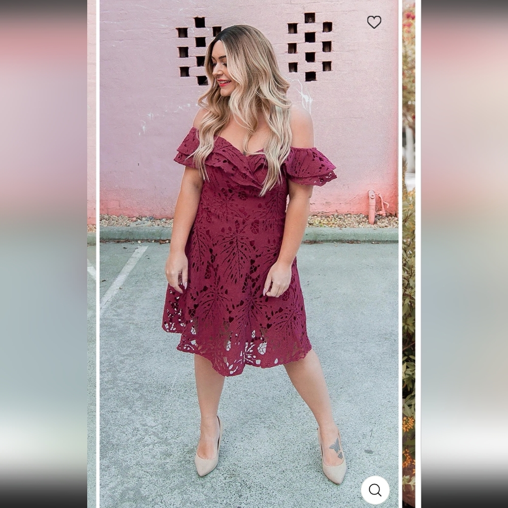 Divine Avenue Off the Shoulder Dress - Picture 3 of 3